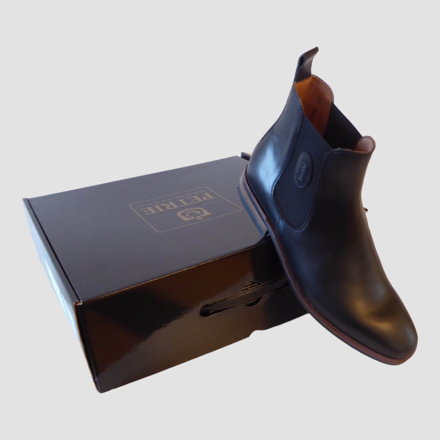 Petrie Reit-Stiefelette Brisbane Schwarz
