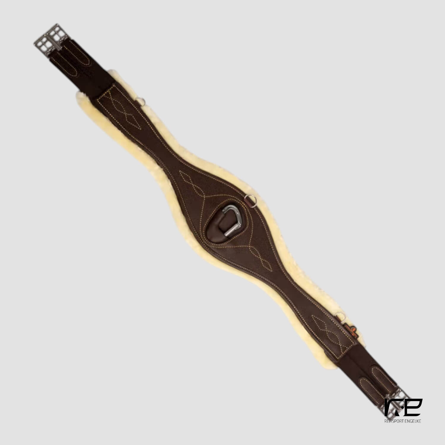 Kentucky Lammfellgurt Anatomisch Brown