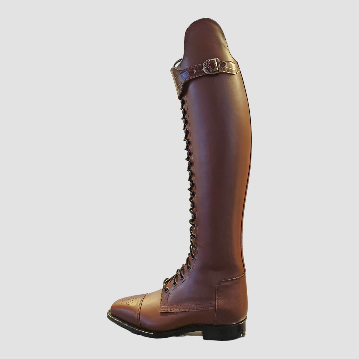Königs Polostiefel geschnürtSpezial Bordeaux