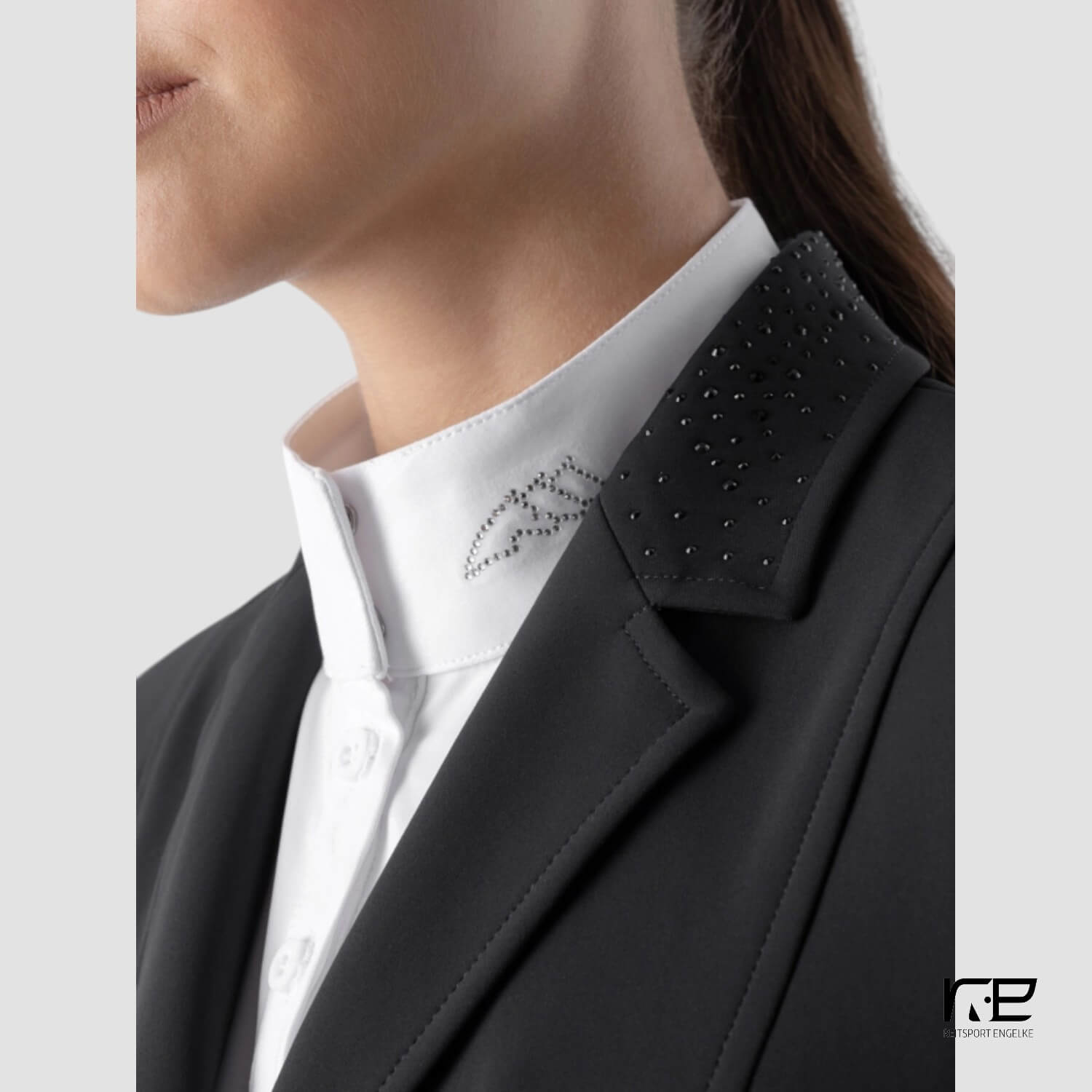 Equiline Damen Sakko Elyssa Strass Black