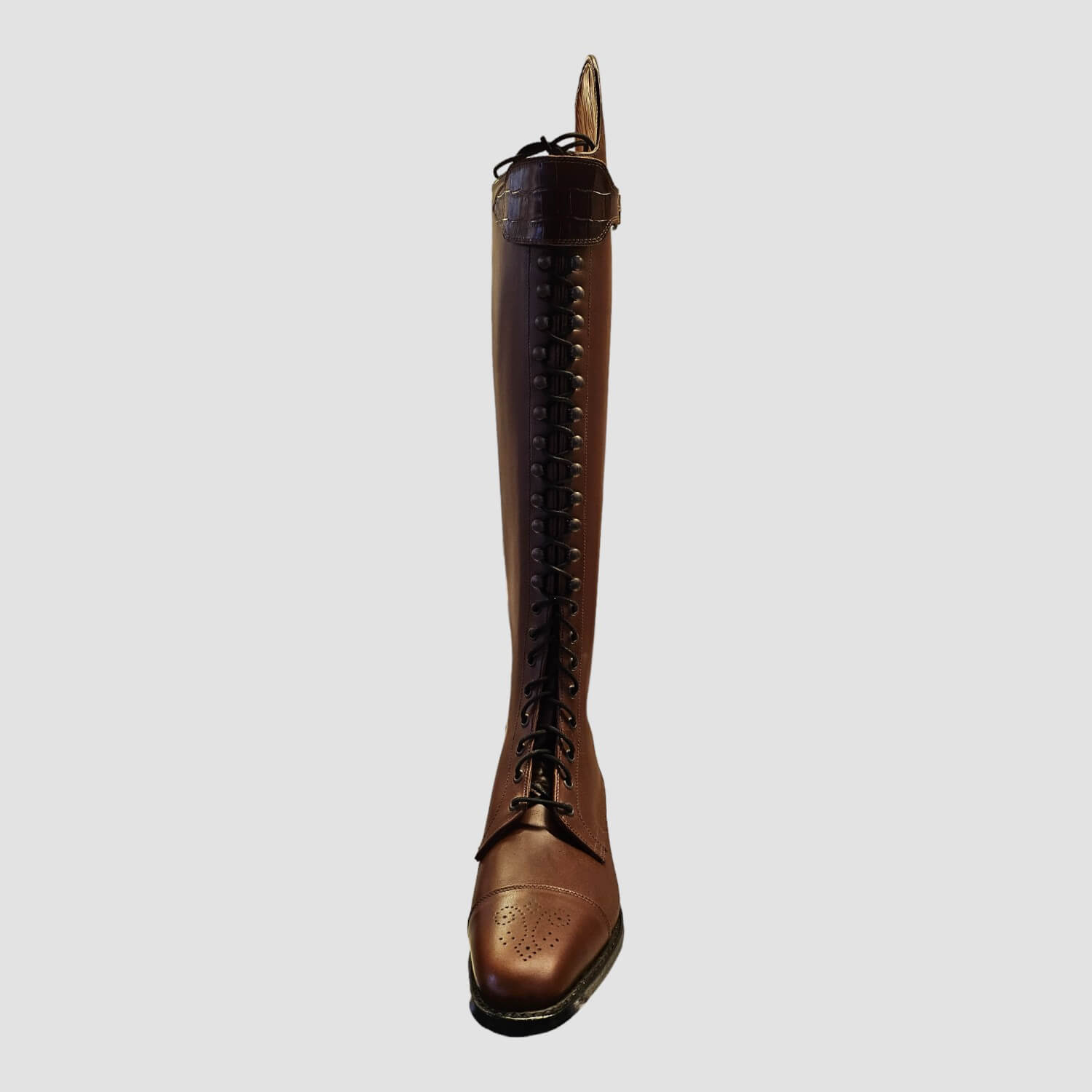 Königs Polostiefel geschnürtSpezial Bordeaux