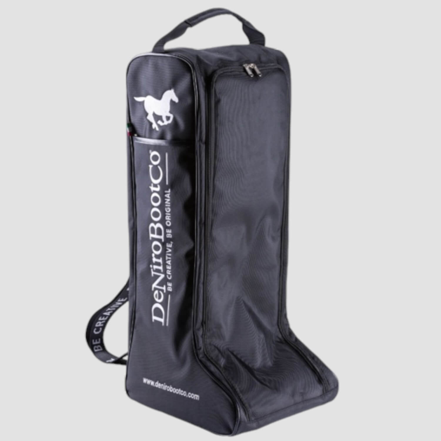 DeNiro Stiefeltasche Standard Black