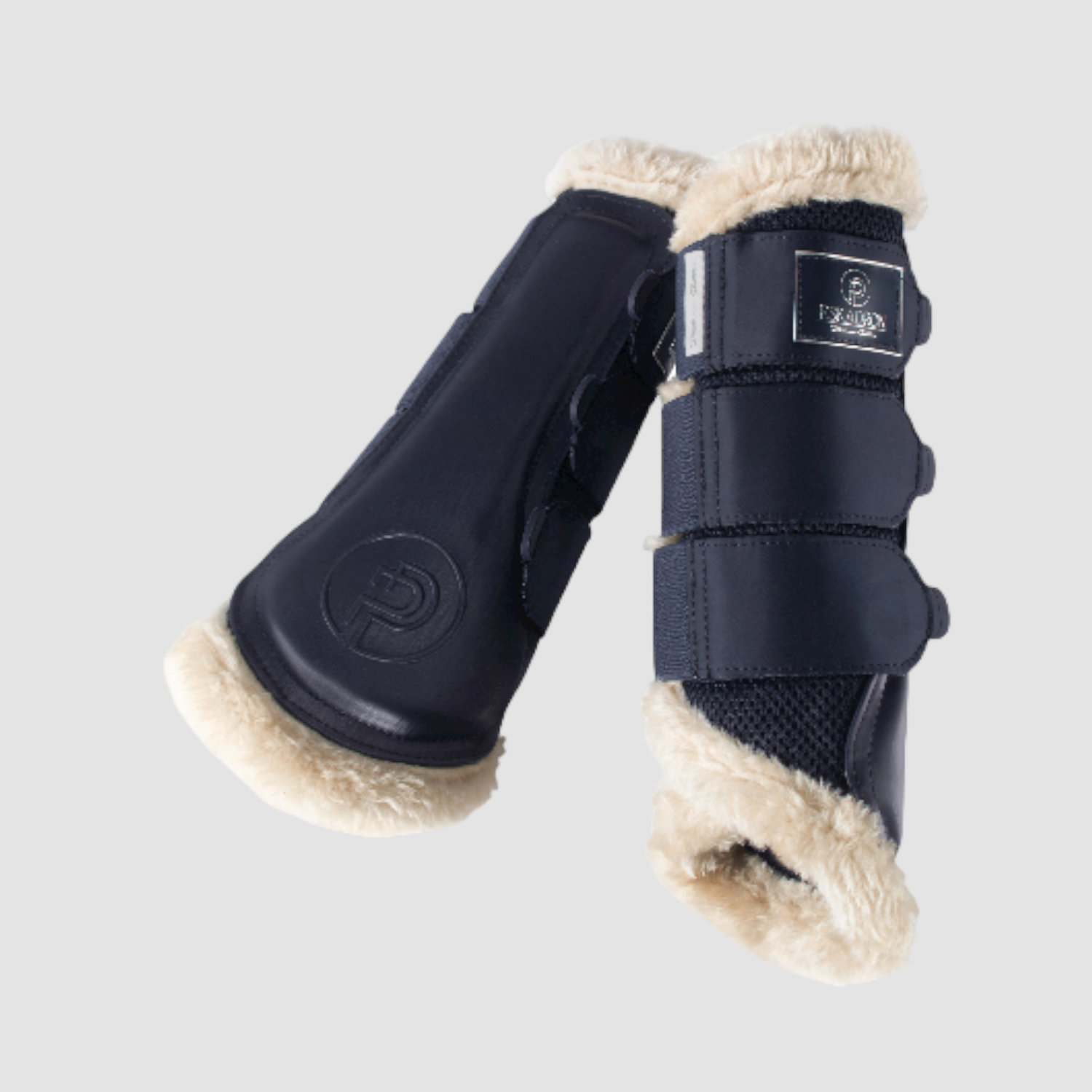 Eskadron Gamaschen Mesh Fauxfur Nightblue Platinum