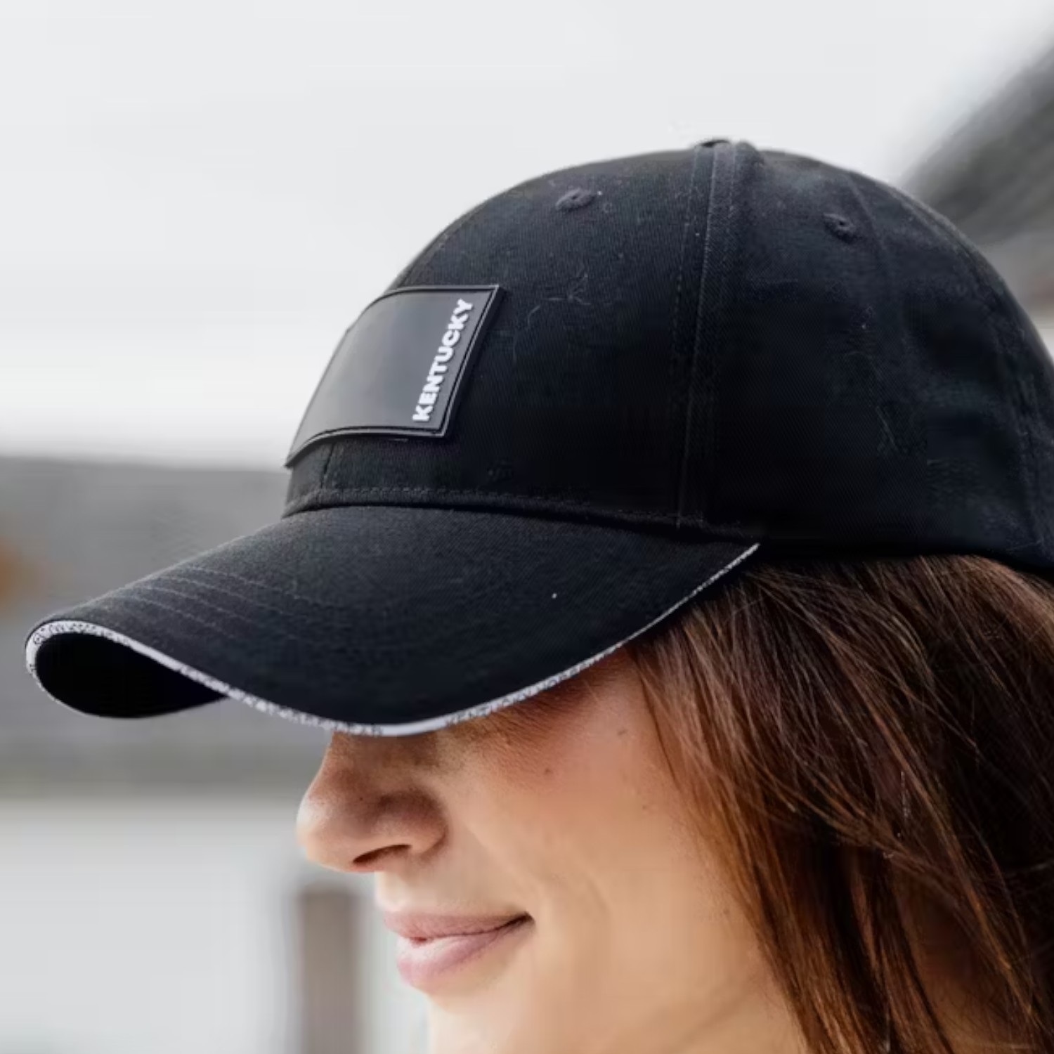 Kentucky Horsewear Cap rubber logo