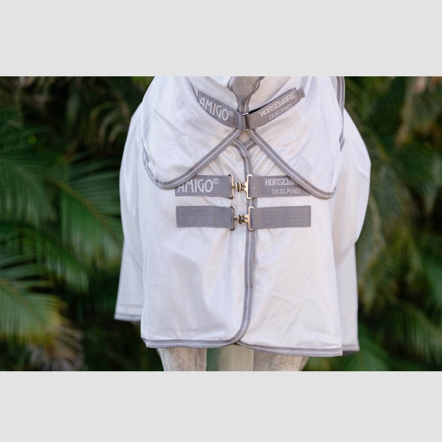Horseware Amigo Integrated Fly Sheet Silver/Titanium/Grey