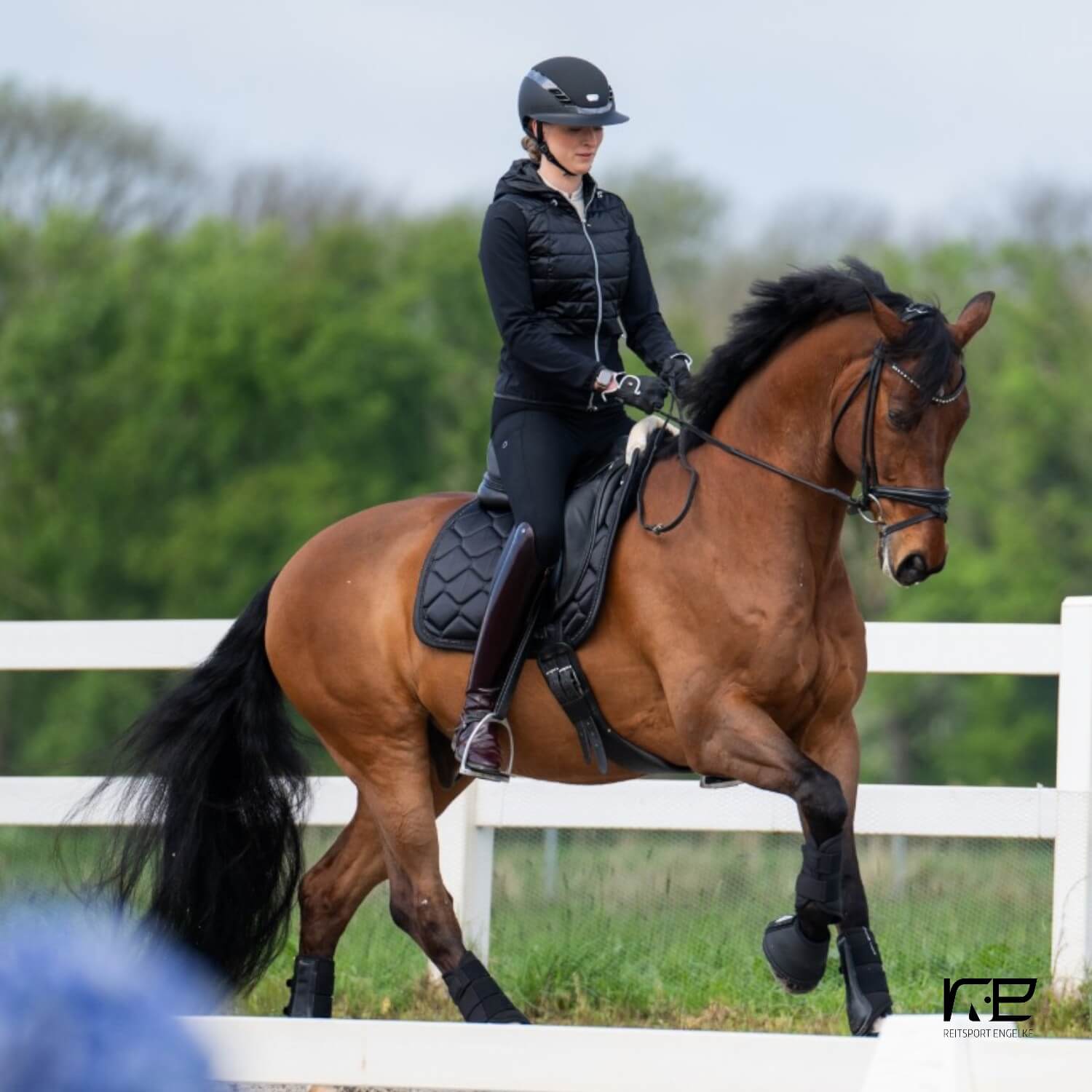 Pikeur Reithose New Lugana FFL 0908 Midwaist Black