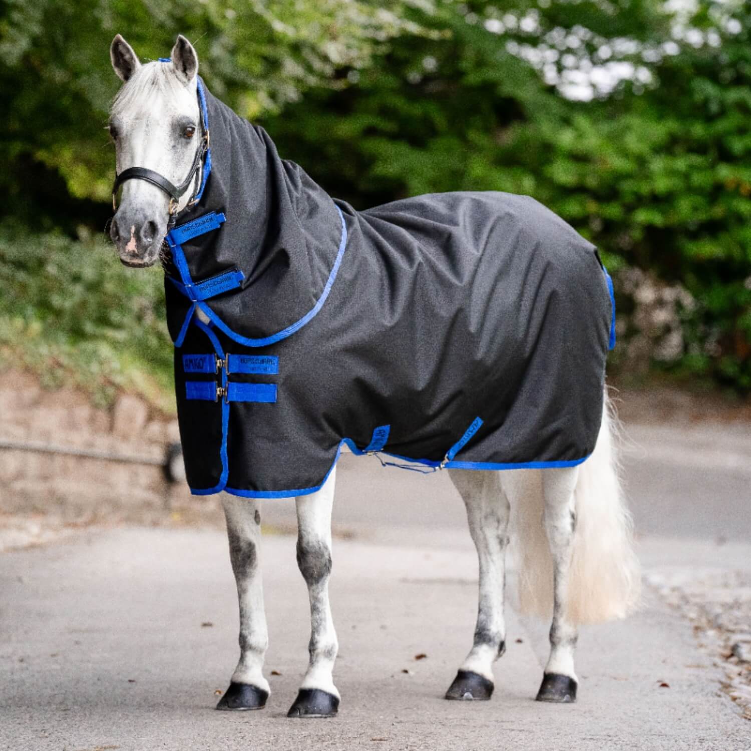 Horseware Amigo Ripstop 900D Plus Pony Turnout Black/Classic Blue