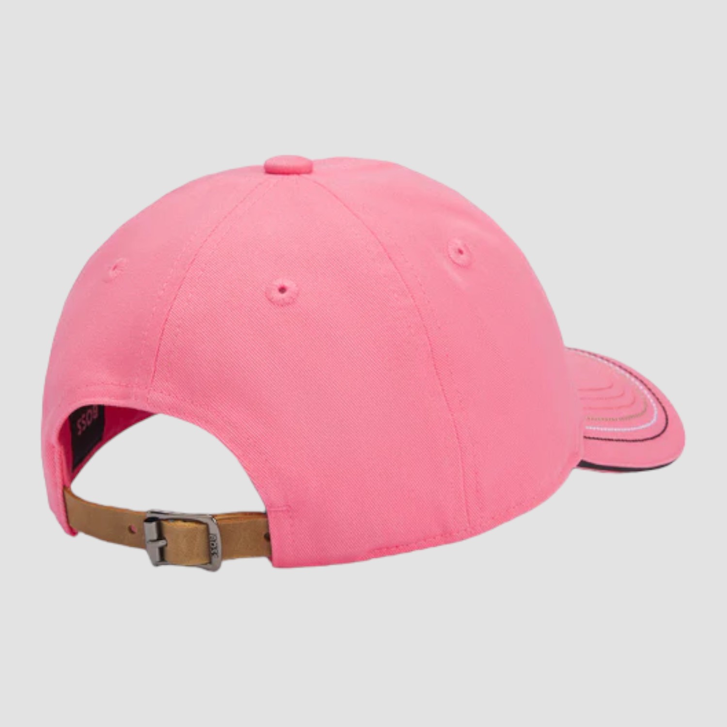 BOSS Equestrian Cap Leder Vintage