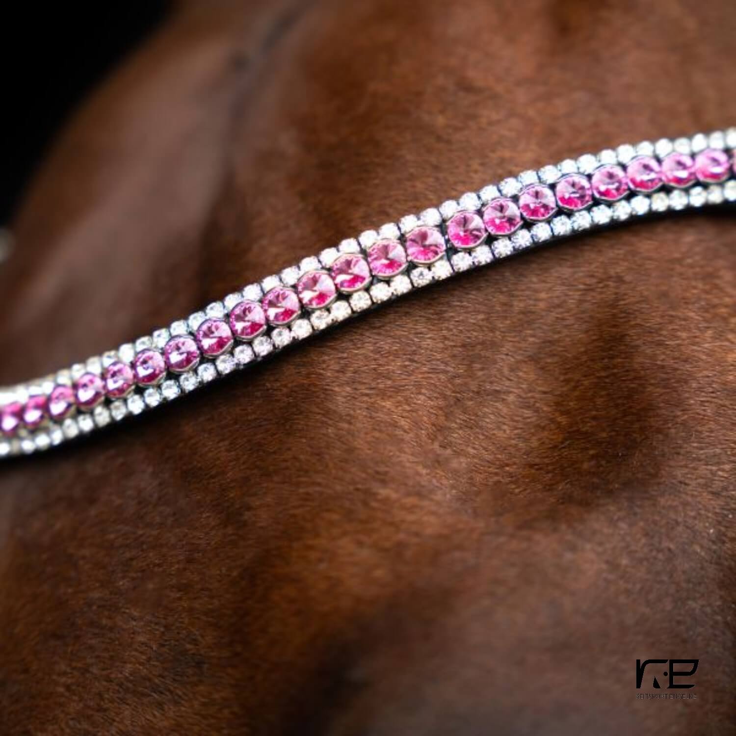 Imperial Riding Stirnriemen IRHBeads Multi Pink